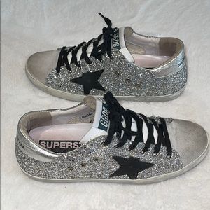 Golden Goose Superstar Glitter Low-top Sneakers